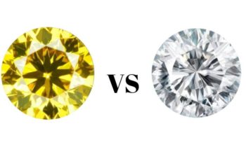 yellow vs white diamond