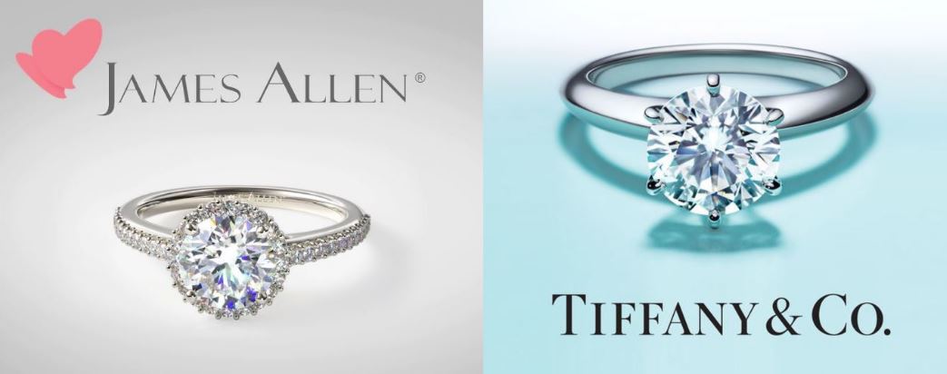 James allen vs Tiffany & co