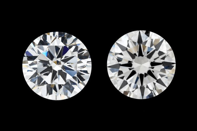 Cubic Zirconia vs Diamond Inclusions